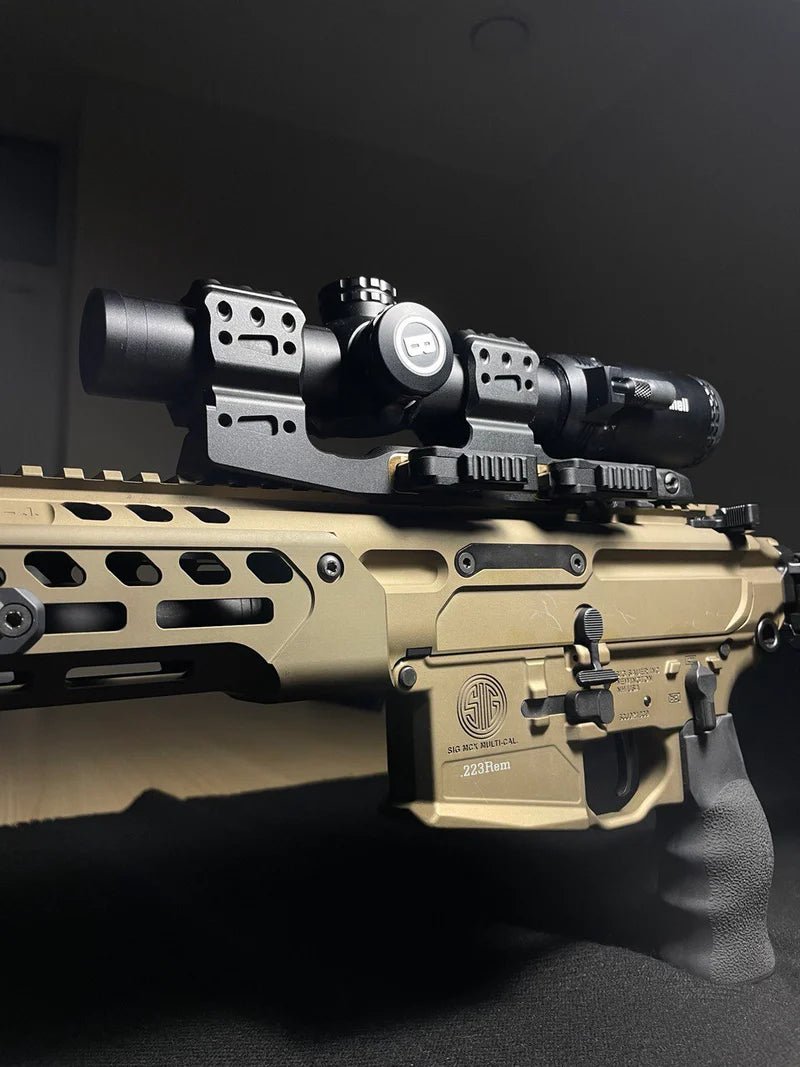 30mm kikkertsikte montering cantilever | Picatinny QD Ergo base