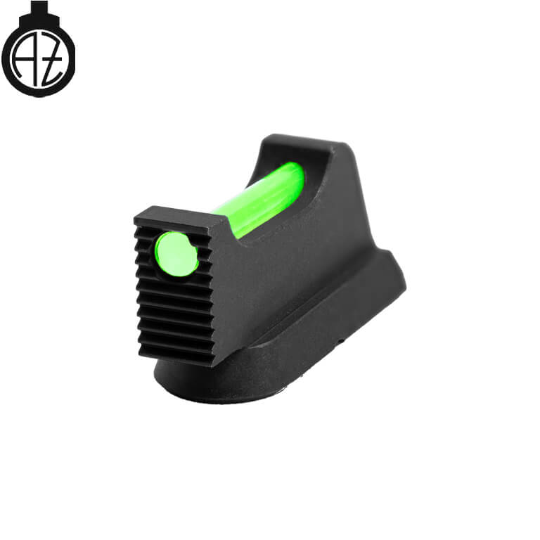 CZ Shadow 2 korn med fiberoptikk | 7.5 x 1.5 mm