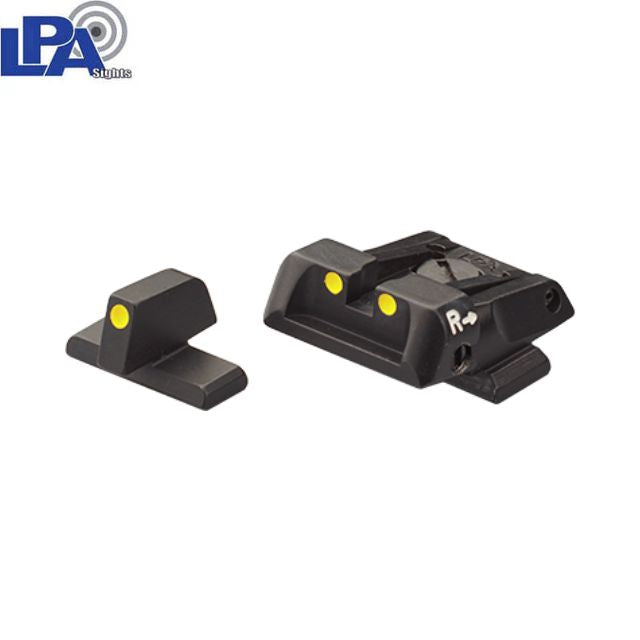 Beretta APX adjustable sights | luminescent dots
