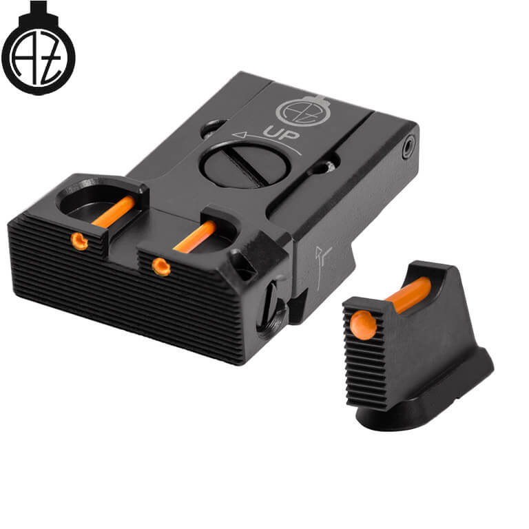 CZ 75B, CZ P-01, CZ 75 SP-01 justerbare sikter med fiberoptikk | type B Zendl