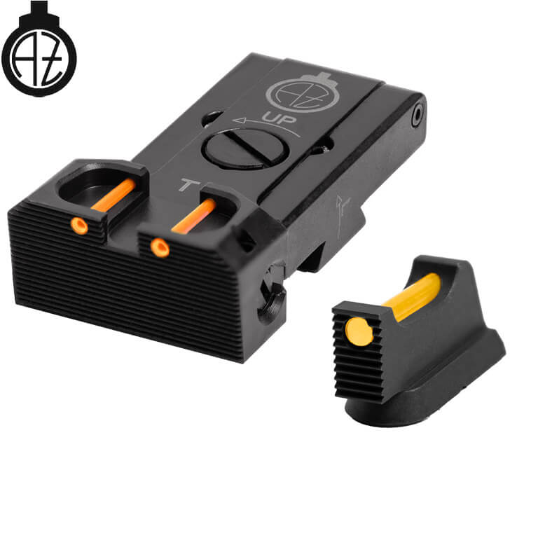 CZ TS 2, CZ TS 1 & CZ Shadow 2 Target justerbare sikter med fiberoptikk | type B