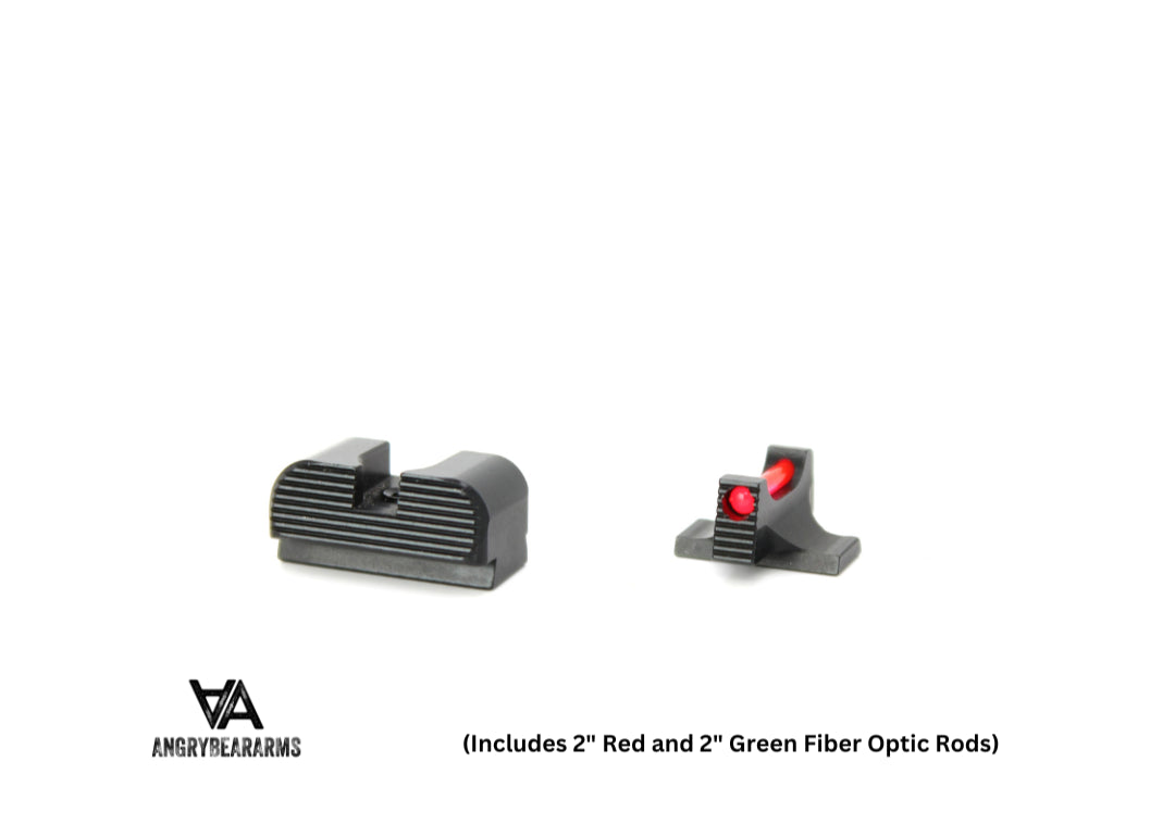 CZ P-09 NOCTURNE sport sikter med fiberoptikk