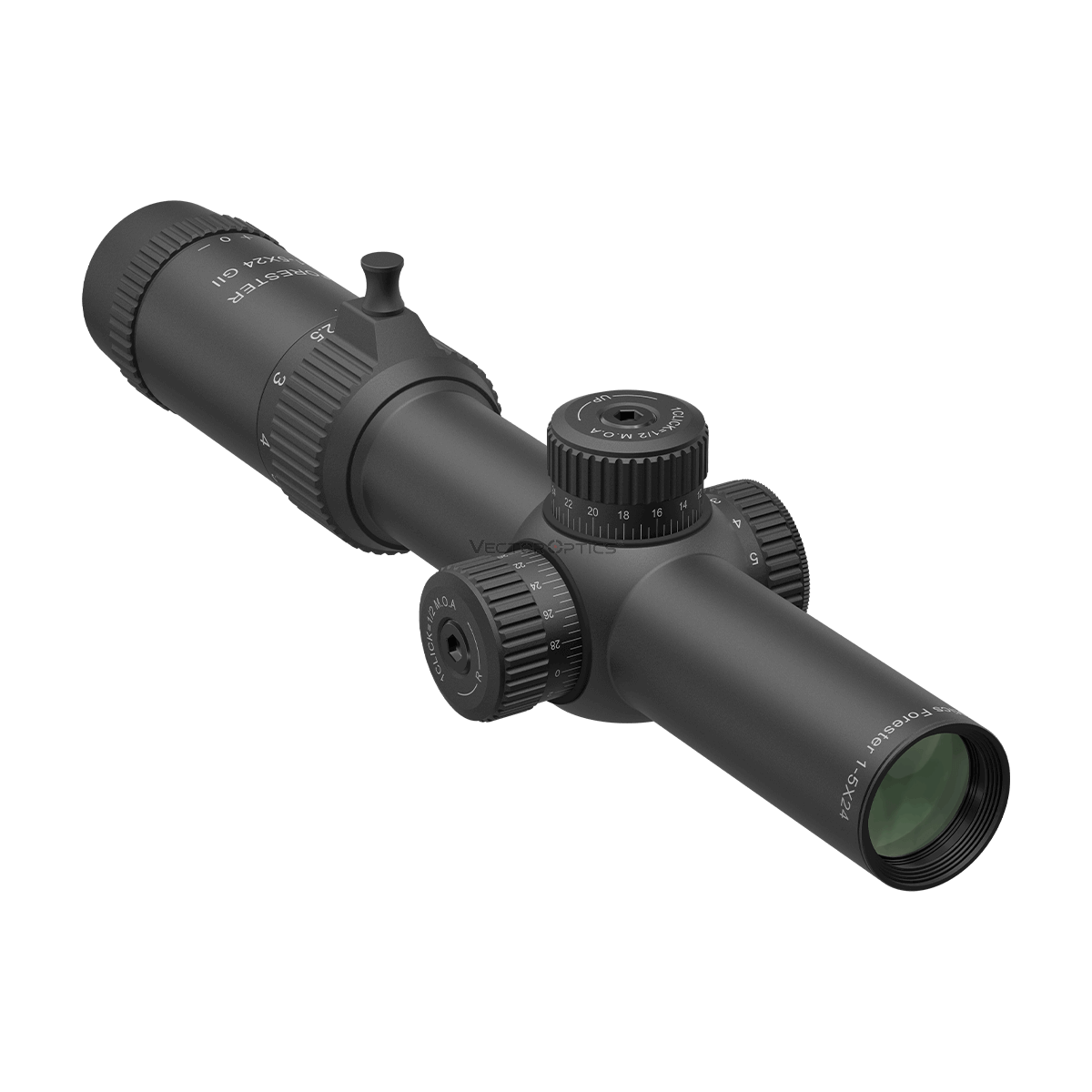 Vector Optics Forester 1-5x24SFP GenII riflekikkertsikte