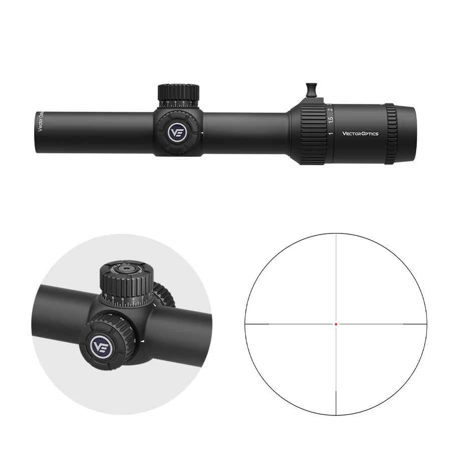 Vector Optics Forester 1-8x24 SFP riflekikkert