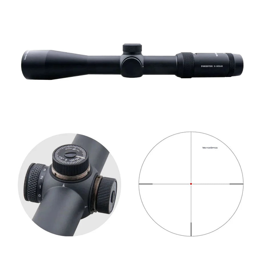Vector Optics Forester 2-10x40SFP riflesikte