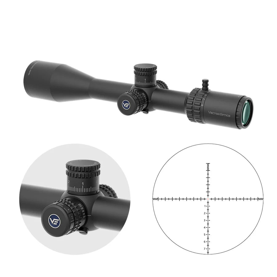 Vector Optics Orion Pro Max 6-24x50 MIL HD FFP riflekikkert