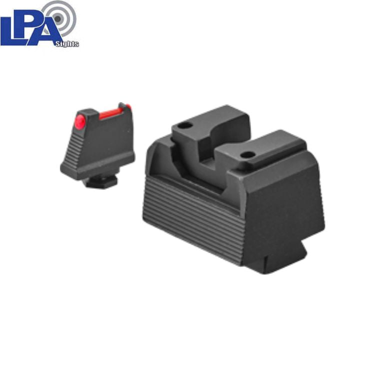 Sig Sauer P220, P226, P229, P320 & P365 Optics Ready semi-adjustable sight set | with fiber optics type A LPA