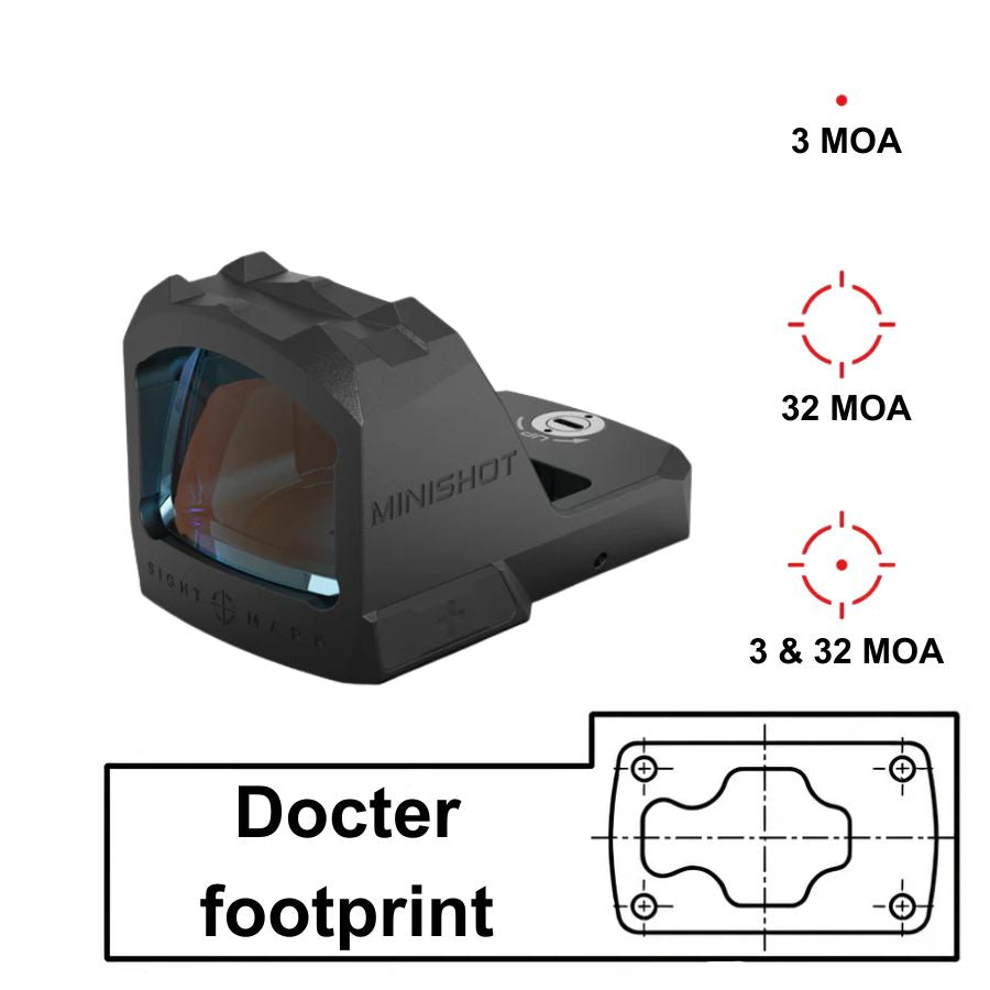 Sightmark Mini Shot M-Spec M1 V2 rødpunktsikte