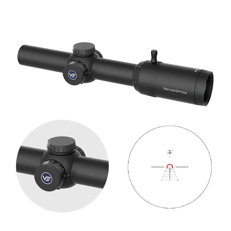 Vector Optics Constantine 1-8x24 FFP RAR kikkertsikte Vector Optics