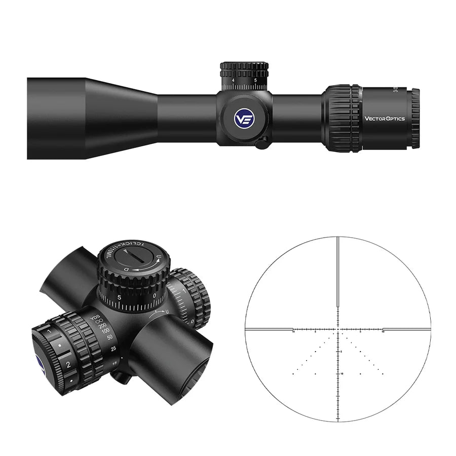 Vector Optics Veyron 10x44 SFP kompakt riflesikte