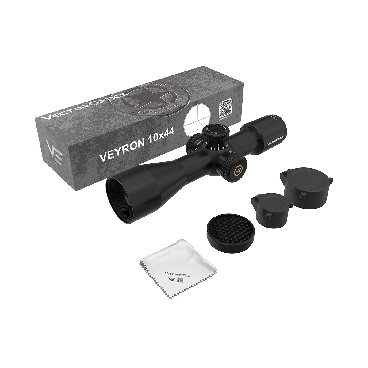 Vector Optics Veyron 10x44 SFP kompakt riflesikte