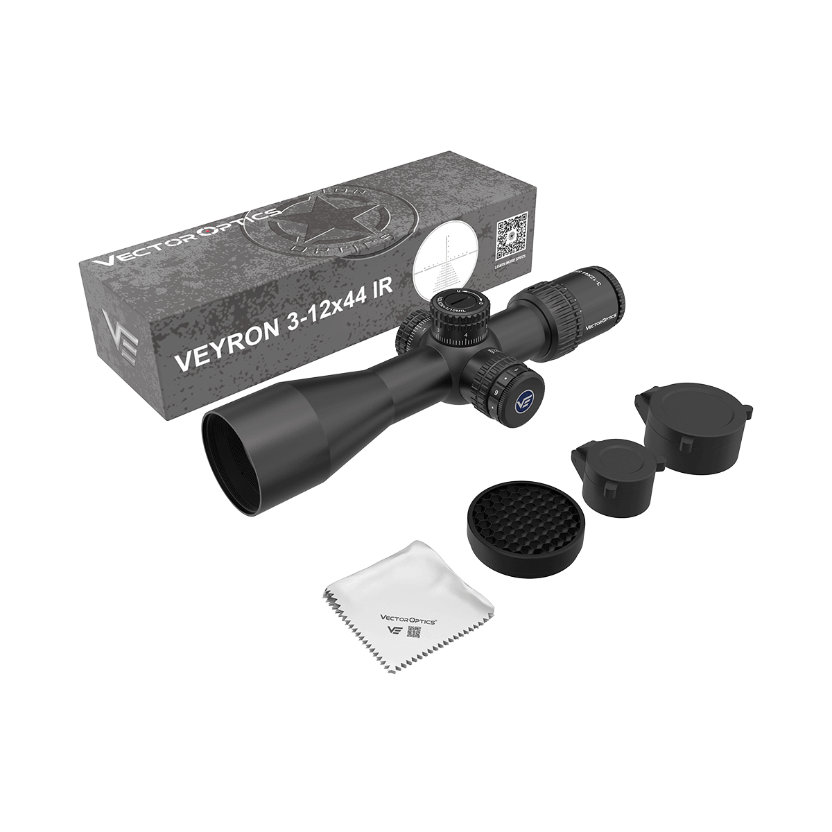 Vector Optics Veyron 3-12x44IR SFP kompakt riflesikte Vector Optics