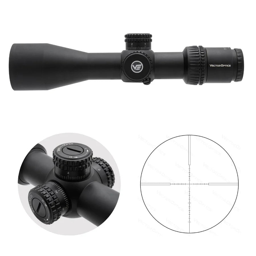 Vector Optics Veyron 3-12x44 SFP kompakt riflesikte