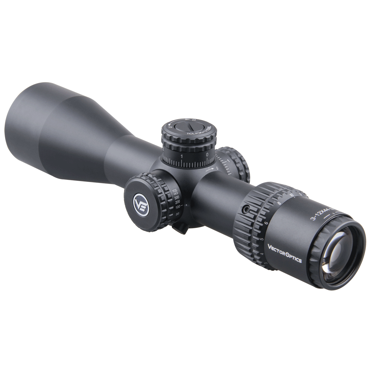 Vector Optics Veyron 3-12x44 SFP kompakt riflesikte