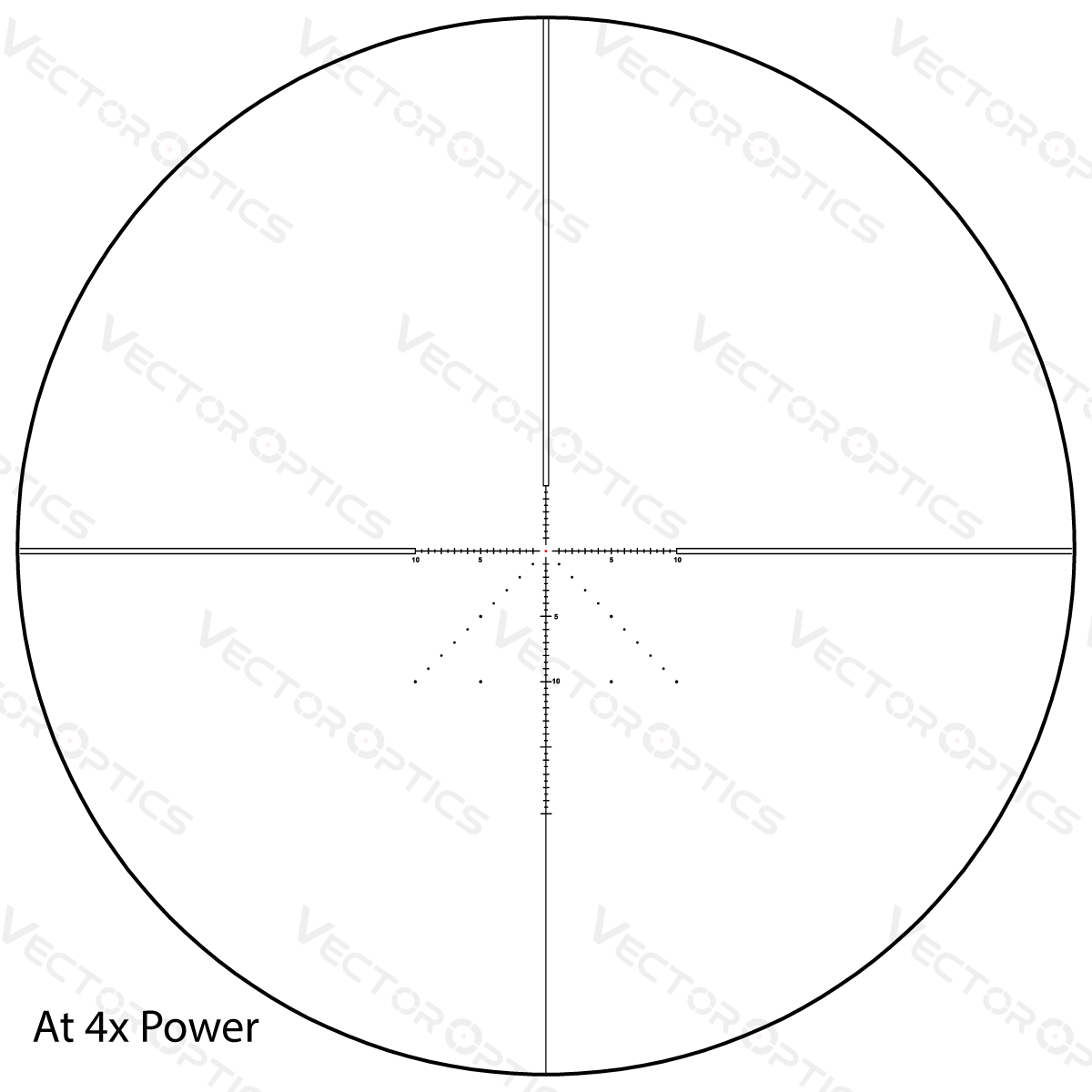 Vector Optics Veyron 4-16x44 IR First Focal Plane Illuminated kikkertsikte