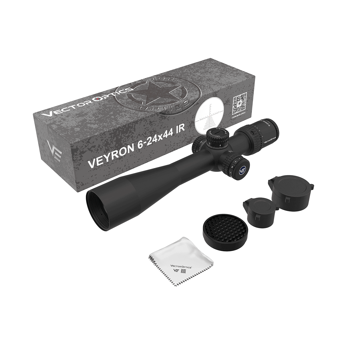 Vector Optics Veyron 6-24x44IR SFP kompakt riflesikte