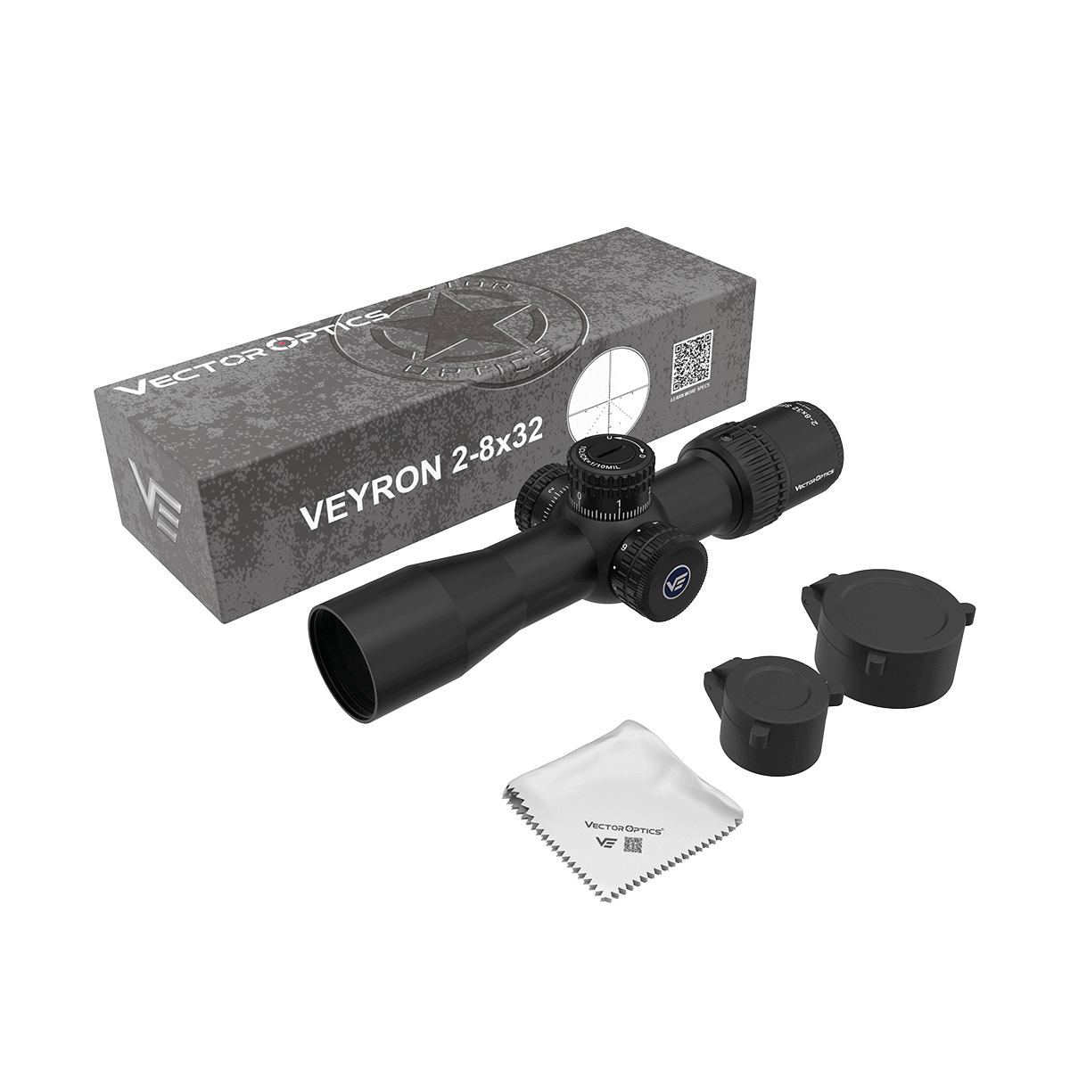 Vector Optics Veyron 2-8x32IR kompakt riflesikte