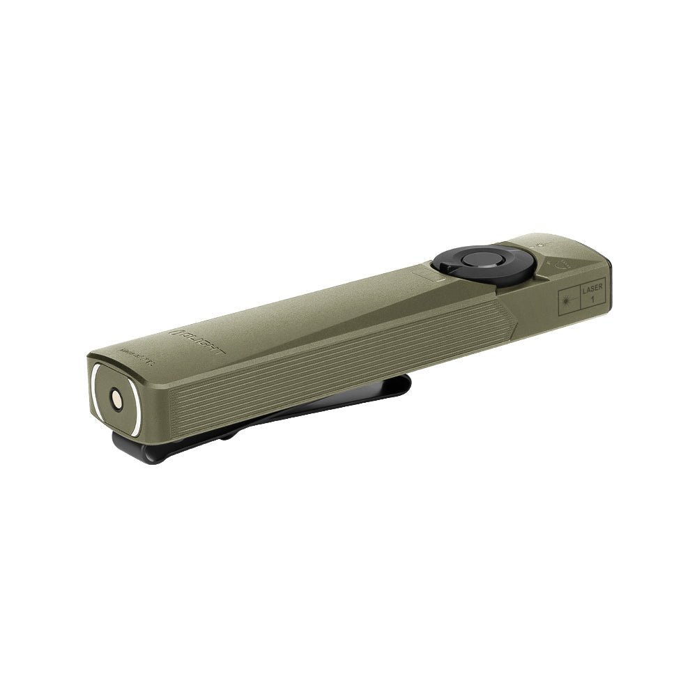 Olight Arkfeld Ultra | flat 3-in-1 EDC lykt | 1.400 lm - Olive Green