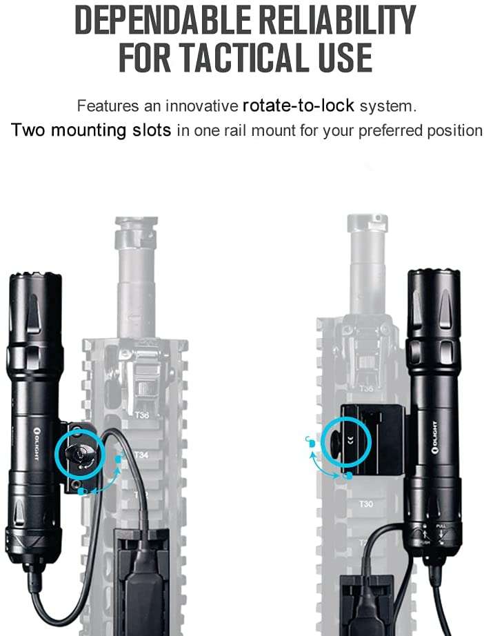 Olight Odin | riflelykt | 2.000 lm
