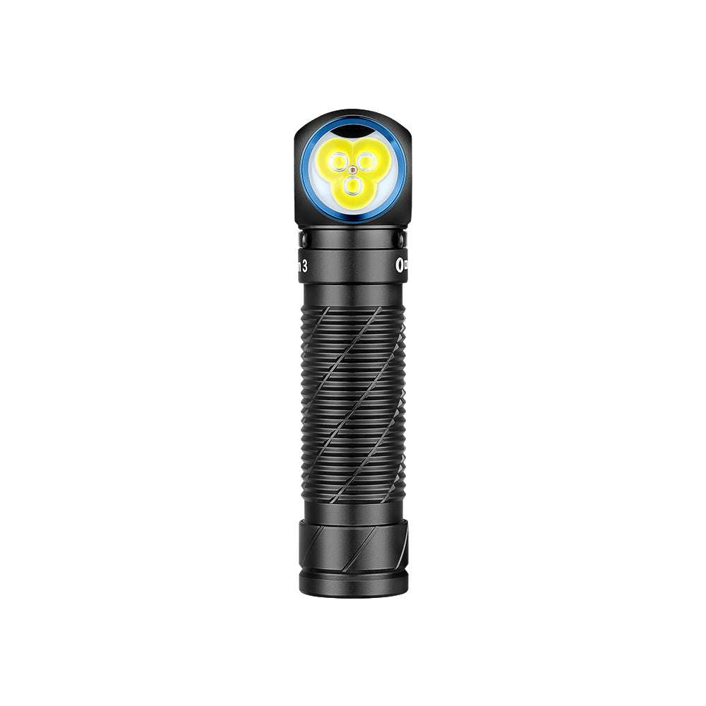 Perun 3 | oppladbar hodelykt | 3 000 lm