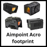 Rødpunktsikter med Aimpoint Acro footprint