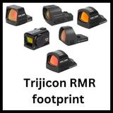 Rødpunktsikter med Trijicon RMR footprint
