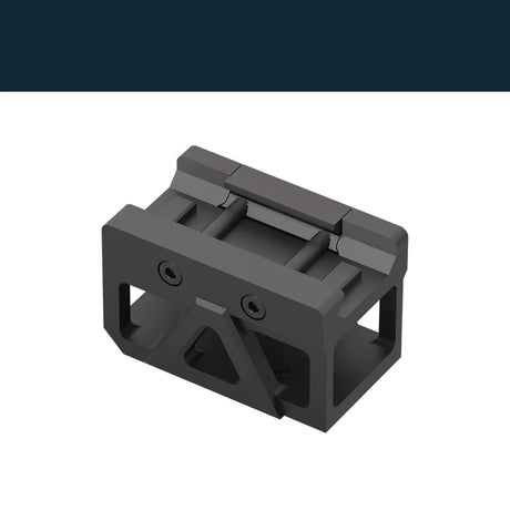 Picatinny rødpunktsiktemontasje with raiser [32 mm] | C-More RTS footprint