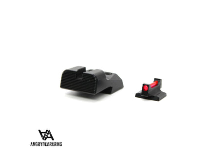 1911 [Novak Cut] sport sights with fiber optics