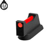 CZ Shadow 2 korn med fiberoptikk | 7.5 x 1.5 mm