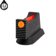 CZ Kadet korn med fiberoptikk | 7.5 x 1.5 mm