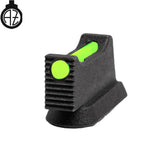 CZ Kadet korn med fiberoptikk | 7.5 x 1.5 mm