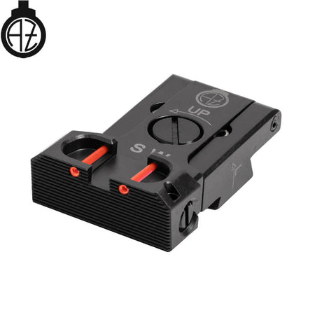 CZ Shadow 2 justerbart baksikte med fiberoptikk