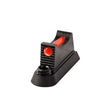 CZ Shadow 2 Orange korn med fiberoptikk | 7.5 x 1.5 mm