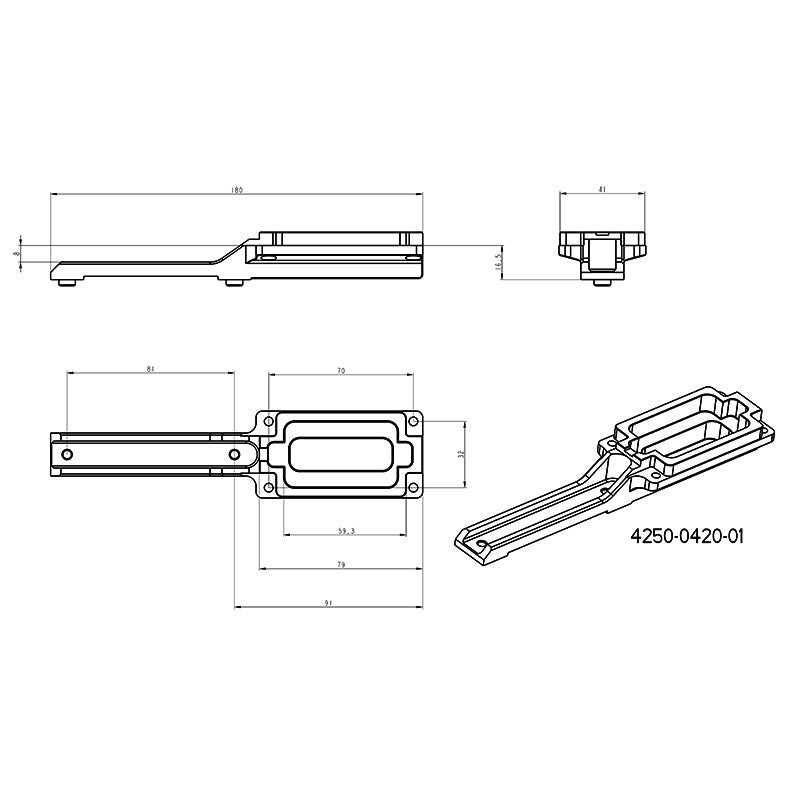 Adapter for Infiray PS II ZZr | Blaser base 