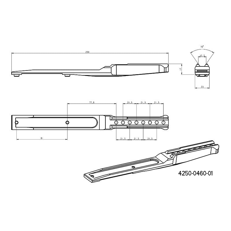 Adapter for Thermtec Vidar 660 | Blaser base 