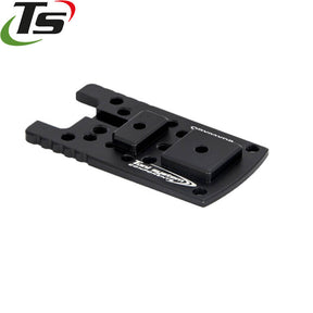 Beretta [92X 92XI 92 GTS 92X RDO M9A4] adapterplate | type B [RMR & RTS footprint]