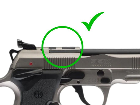 Beretta [92X 92XI 92 GTS 92X RDO M9A4] adapterplate | Trijicon RMR footprint