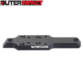 Browning Buck Mark adapterplate | type C [RMR, RTS & Docter footprint]