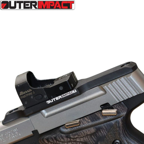 Browning Buck Mark adapterplate | type C [RMR, RTS & Docter footprint]