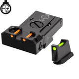 CZ 75B, CZ P-01, CZ 75 SP-01 justerbare sikter med fiberoptikk | type B Zendl