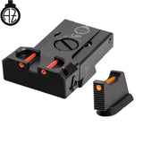 CZ 75B, CZ P-01, CZ 75 SP-01 justerbare sikter med fiberoptikk | type B Zendl