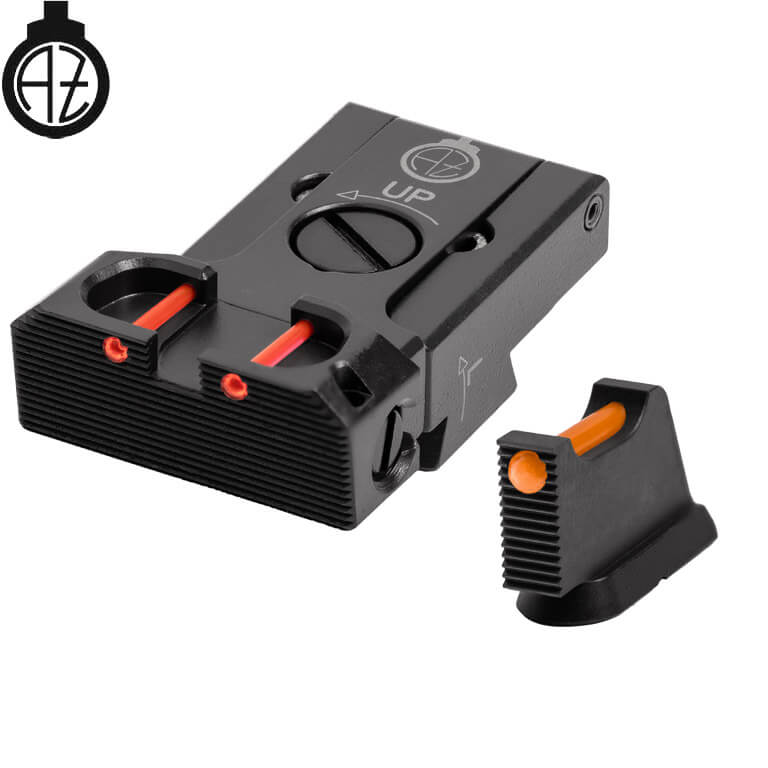 CZ 75B, CZ P-01, CZ 75 SP-01 justerbare sikter med fiberoptikk | type B Zendl