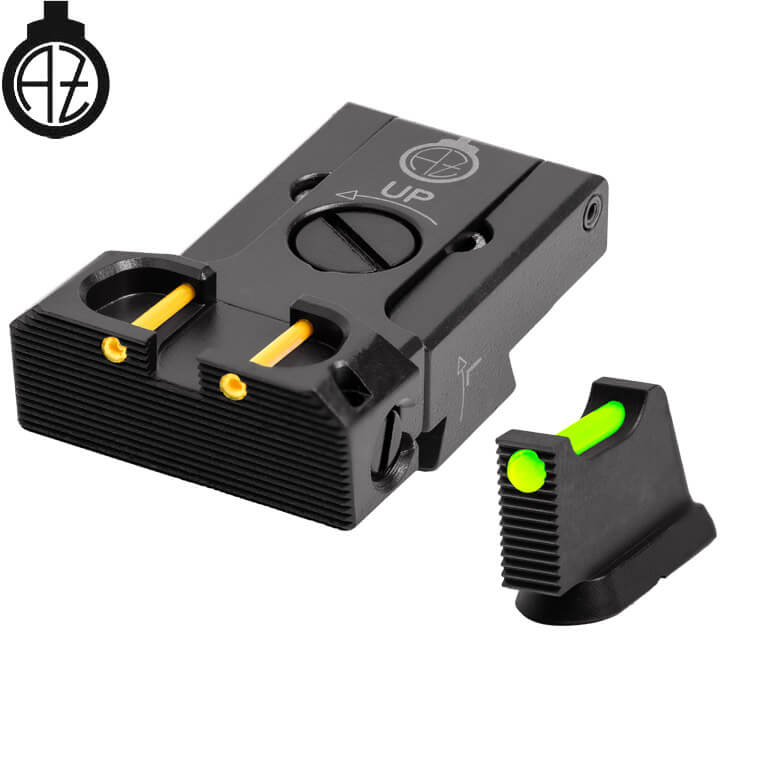 CZ 75B, CZ P-01, CZ 75 SP-01 justerbare sikter med fiberoptikk | type B Zendl