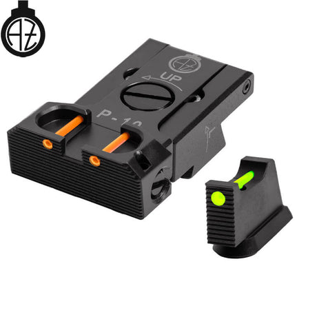 CZ P-10 justerbare sikter med fiberoptikk | type B