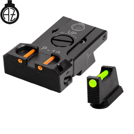 CZ P-10 justerbare sikter med fiberoptikk | type B