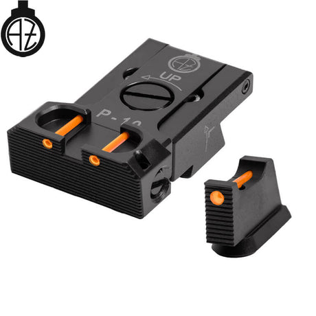 CZ P-10 justerbare sikter med fiberoptikk | type B