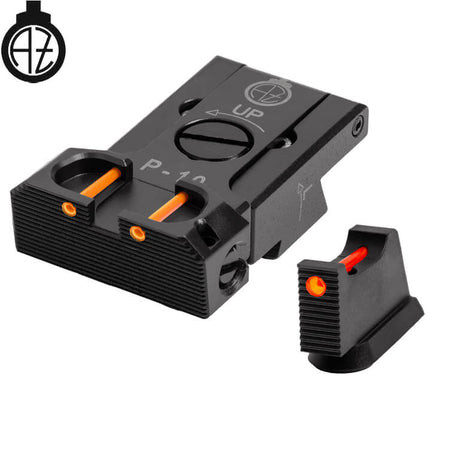 CZ P-10 justerbare sikter med fiberoptikk | type B
