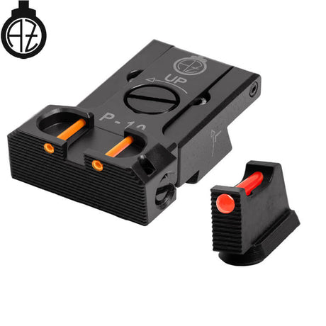 CZ P-10 justerbare sikter med fiberoptikk | type B