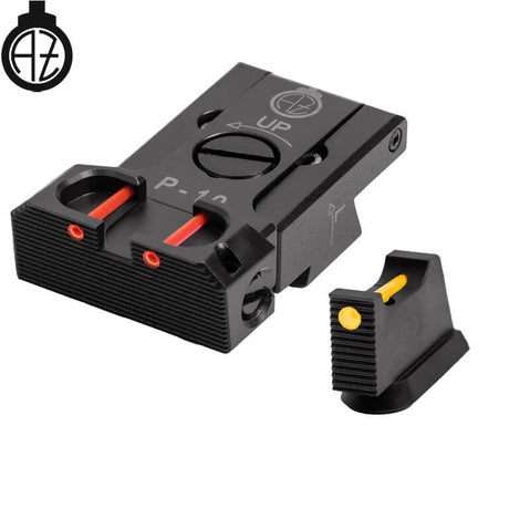 CZ P-10 justerbare sikter med fiberoptikk | type B
