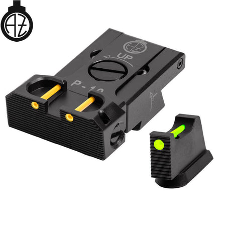 CZ P-10 justerbare sikter med fiberoptikk | type B